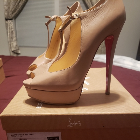 Christian Louboutin Shoes - Christian Louboutin Altapoppins 150 Calf